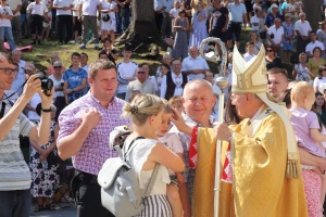 arcybiskup marek jędraszewski w kalwarii zebrzydowskiej